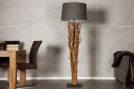 Lampa podłogowa Euphoria szara & brązowa - Invicta Interior 9